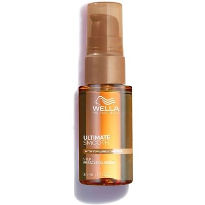 Wella Professionals Ultimate Smooth Sérum Huile Miracle - Sérum pour cheveux secs et frisés Wella Professionals Ultimate Smooth Sérum Huile Miracle - Sérum pour cheveux secs et frisés