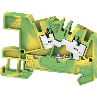 Weidmüller AITB 2.5 BB 2C PE - Bornier de terre - Vert, Orange, Jaune - Publicité Weidmüller AITB 2.5 BB 2C PE - Bornier de terre - Vert, Orange, Jaune - Publicité