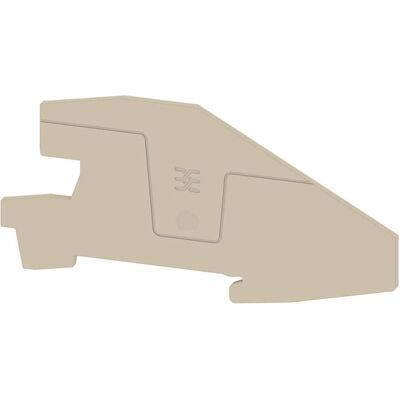 Weidmüller AEP ITB 2.5 BB Slutplatta - End Plate Weidmüller AEP ITB 2.5 BB Slutplatta - End Plate