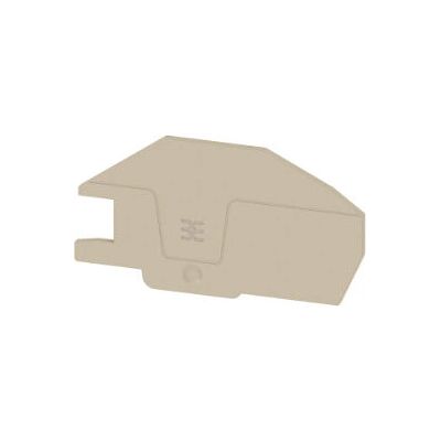 Weidmüller AEP ITB 16 BB 2C Plaque de Fin de Course - Accessoire pour Bornes - Publicité Weidmüller AEP ITB 16 BB 2C Plaque de Fin de Course - Accessoire pour Bornes - Publicité