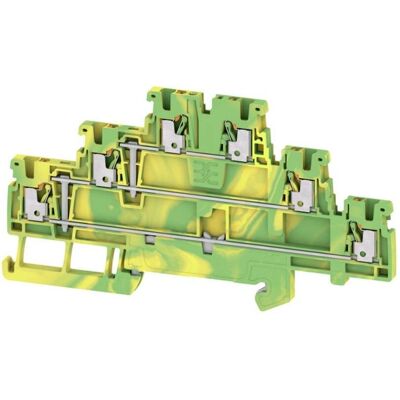 Weidmüller 2818000000 Terminal de protección - Conductor - Verde-amarillo Weidmüller 2818000000 Terminal de protección - Conductor - Verde-amarillo