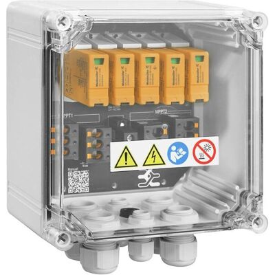 Caja de conexión para generador solar Weidmüller 2866320000 - 2 MPPT, 1.1kV Caja de conexión para generador solar Weidmüller 2866320000 - 2 MPPT, 1.1kV