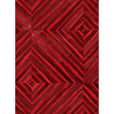 Coordonné - Kaleido Bamboo - Scarlet - Wallpaper Coordonné - Kaleido Bamboo - Scarlet - Wallpaper