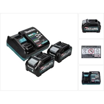 Makita - BL 4040 - 40 V - 4.0 Ah - Akku-Set Makita - BL 4040 - 40 V - 4.0 Ah - Akku-Set
