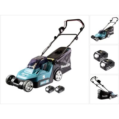 Tondeuse sans fil Makita DLM 432 - 43cm, brushless, 2x 3,0 Ah - Publicité Tondeuse sans fil Makita DLM 432 - 43cm, brushless, 2x 3,0 Ah - Publicité