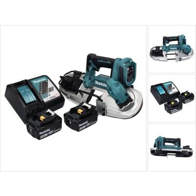 Makita DPB 183 Akku Bandsäge - Brushless, 66mm, 18V, 2x3.0Ah, Ladegerät Makita DPB 183 Akku Bandsäge - Brushless, 66mm, 18V, 2x3.0Ah, Ladegerät