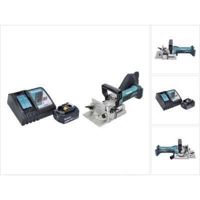 Makita DPJ 180 RM1 Akku Nutfräse - Holzwerkzeug Makita DPJ 180 RM1 Akku Nutfräse - Holzwerkzeug