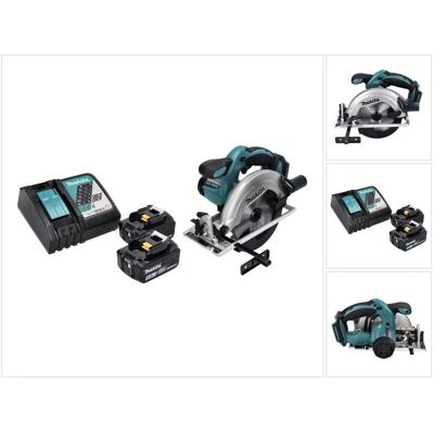 Sierra circular inalámbrica Makita DSS 611 con 2 baterías y cargador Sierra circular inalámbrica Makita DSS 611 con 2 baterías y cargador