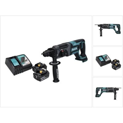 Makita DHR 241 Akku Bohrhammer - SDS Plus, 18V, 2x 6,0Ah, Impact & Hammer Makita DHR 241 Akku Bohrhammer - SDS Plus, 18V, 2x 6,0Ah, Impact & Hammer