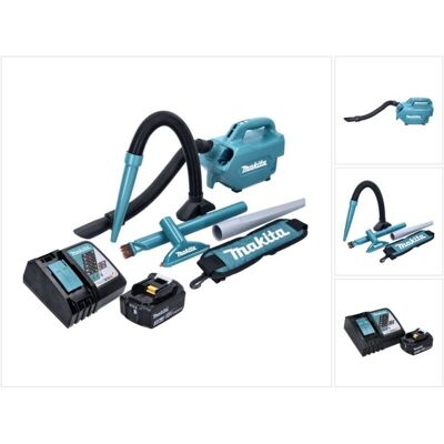 Makita DCL 184 RF1 Aspiradora inalámbrica para vehículos - 3 niveles Makita DCL 184 RF1 Aspiradora inalámbrica para vehículos - 3 niveles
