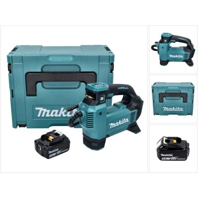 Makita - DMP 181 T1J - 11,1 bar - 5,0 Ah - Luftkompressor Makita - DMP 181 T1J - 11,1 bar - 5,0 Ah - Luftkompressor