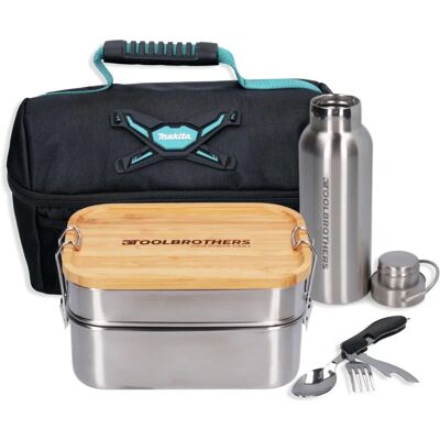 Toolbrothers - Fan - Edelstahl 2-stöckige Lunchbox Toolbrothers - Fan - Edelstahl 2-stöckige Lunchbox