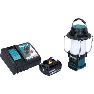 Makita DMR 055 RF1 Akku Radio - FM, Laterne, 18V Makita DMR 055 RF1 Akku Radio - FM, Laterne, 18V