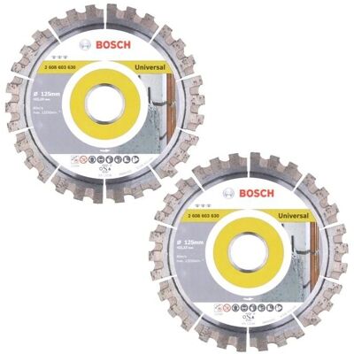 Bosch Professional Modell 2608603630 Diamantsägeblatt - Universal 125mm Bosch Professional Modell 2608603630 Diamantsägeblatt - Universal 125mm