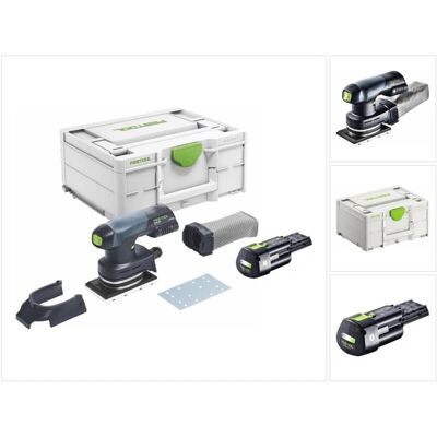 Festool RTSC 400-Basic Ponceuse vibrante sans fil - Compacte & Ergonomique - Publicité Festool RTSC 400-Basic Ponceuse vibrante sans fil - Compacte & Ergonomique - Publicité
