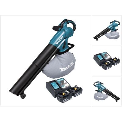 Makita DUB 187 RF2 Laubbläser und Laubsauger - Bürstenlos, 25L, stufenlos Makita DUB 187 RF2 Laubbläser und Laubsauger - Bürstenlos, 25L, stufenlos