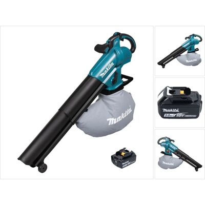 Makita DUB 187 T - kabelloser 18V bürstenloser Laubbläser Staubsauger - 25L Beutel Makita DUB 187 T - kabelloser 18V bürstenloser Laubbläser Staubsauger - 25L Beutel