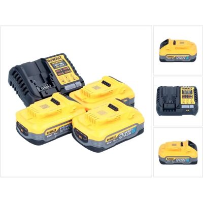 DeWalt - DCB 1104 H3 - 3x Powerstack 5.0Ah - Starter Set DeWalt - DCB 1104 H3 - 3x Powerstack 5.0Ah - Starter Set