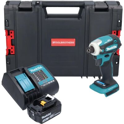 Makita - DTD 172 SF1J-R - 18V - 1/4" - Kabelloser Akkuschlagschrauber Makita - DTD 172 SF1J-R - 18V - 1/4" - Kabelloser Akkuschlagschrauber