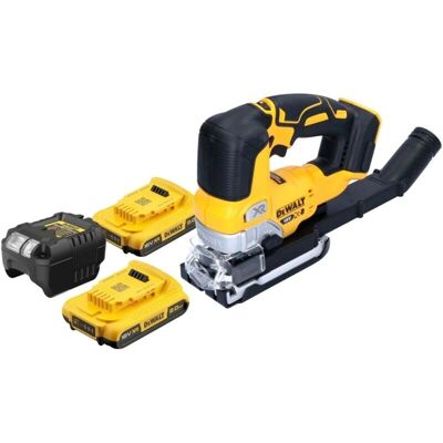 DeWalt DCS334 Akku Pendelhub Stichsäge - 18 V Brushless - Holz 135mm DeWalt DCS334 Akku Pendelhub Stichsäge - 18 V Brushless - Holz 135mm
