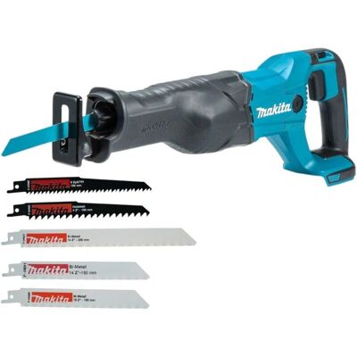 Makita DJR 186 Z Reciprosäge - 18V, Kompakt, Sicherheit, Variable Geschwindigkeit Makita DJR 186 Z Reciprosäge - 18V, Kompakt, Sicherheit, Variable Geschwindigkeit