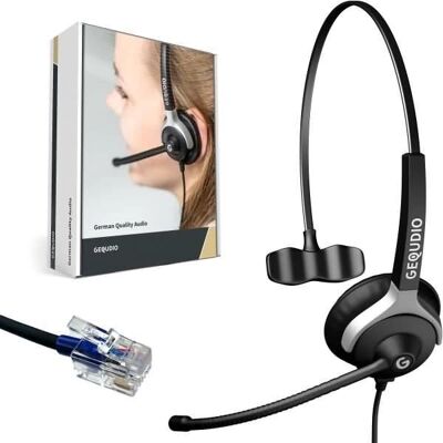 Gequdio Headset Modell - Mono, kompatibel mit Cisco Telefonen Gequdio Headset Modell - Mono, kompatibel mit Cisco Telefonen