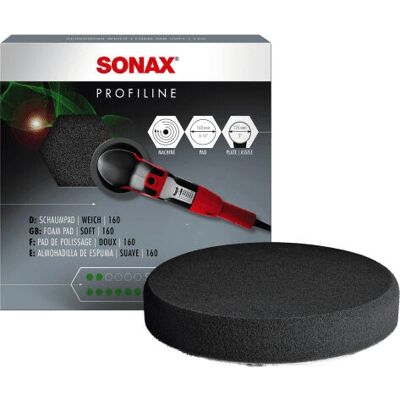 Disque de Polissage Sonax Noir 160mm - Outil de Polissage Disque de Polissage Sonax Noir 160mm - Outil de Polissage