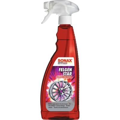 Sonax FelgenStar - Kraftvoller Felgenreiniger 750ml Sonax FelgenStar - Kraftvoller Felgenreiniger 750ml