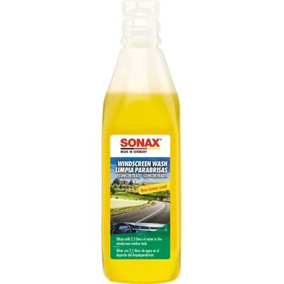 Sonax Concentré de nettoyage pour pare-brise - Citron, 250ml - Publicité Sonax Concentré de nettoyage pour pare-brise - Citron, 250ml - Publicité