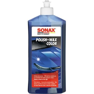 Sonax Polish et Cire Couleur NanoPro Bleu (500ml) Sonax Polish et Cire Couleur NanoPro Bleu (500ml)