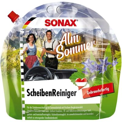 Sonax Almsommer 3L Liquido Pulitore per Parabrezza - Windshield Washer Fluid Sonax Almsommer 3L Liquido Pulitore per Parabrezza - Windshield Washer Fluid