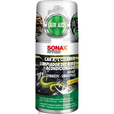 Sonax Zielony Cytryna Oczyszczacz klimatyzacji - Antybakteryjny - 100ml Sonax Zielony Cytryna Oczyszczacz klimatyzacji - Antybakteryjny - 100ml