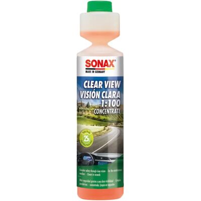 Sonax Concentrado para Para-brisas - 250ml, Alta Concentração Sonax Concentrado para Para-brisas - 250ml, Alta Concentração