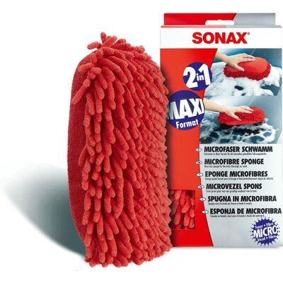 Sonax Mikrofibersvamp - Stor - Bilvaskeredskap Sonax Mikrofibersvamp - Stor - Bilvaskeredskap