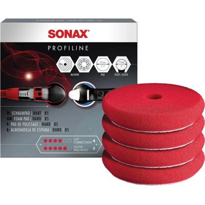 Sonax Rote Schaumstoff-Polierpad 75mm Sonax Rote Schaumstoff-Polierpad 75mm