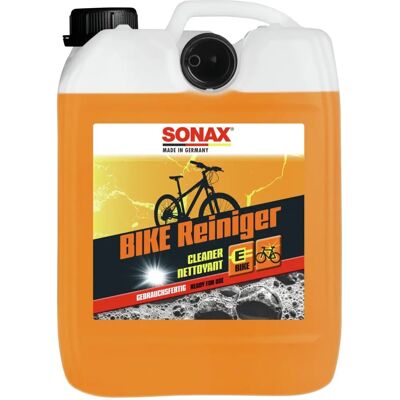 Nettoyant Vélos SONAX - Orange - 5L - Nettoyant pour vélos Nettoyant Vélos SONAX - Orange - 5L - Nettoyant pour vélos