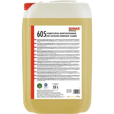 Sonax CA.1 Eliminador de suciedad - Limpiador taller 25L Sonax CA.1 Eliminador de suciedad - Limpiador taller 25L