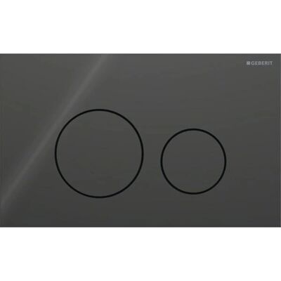 Geberit Sigma40 Placă de spălare rotundă pentru dublu flux Geberit Sigma40 Placă de spălare rotundă pentru dublu flux