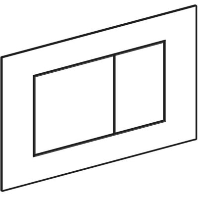 Geberit Sigma40 Betätigungsplatte - Spülplatte Geberit Sigma40 Betätigungsplatte - Spülplatte