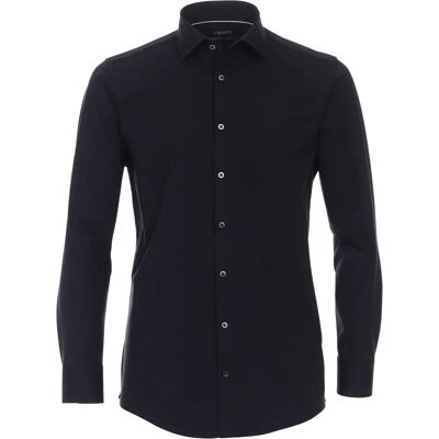 Venti Slim Fit Businesshemd - Modern Fit, Langarm, Dunkelblau Venti Slim Fit Businesshemd - Modern Fit, Langarm, Dunkelblau