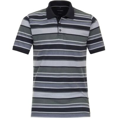 Casa Moda Gestreepte Polo - Polo Shirt Casa Moda Gestreepte Polo - Polo Shirt