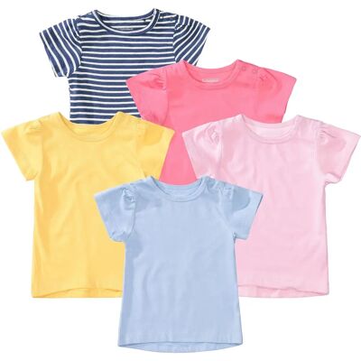 STACCATO Mädchen Bunt 62/68 5er-Pack T-Shirt STACCATO Mädchen Bunt 62/68 5er-Pack T-Shirt