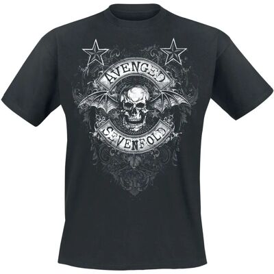 Avenged Sevenfold - S Kurzärmeliges T-Shirt - Schwarz - T-Shirt Avenged Sevenfold - S Kurzärmeliges T-Shirt - Schwarz - T-Shirt