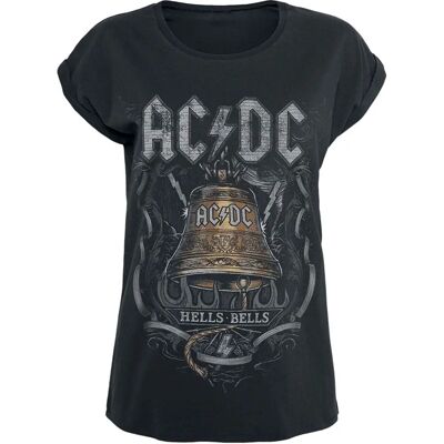 AC/DC Hells Bells Kurzarm T-Shirt - Offizielles Merch AC/DC Hells Bells Kurzarm T-Shirt - Offizielles Merch
