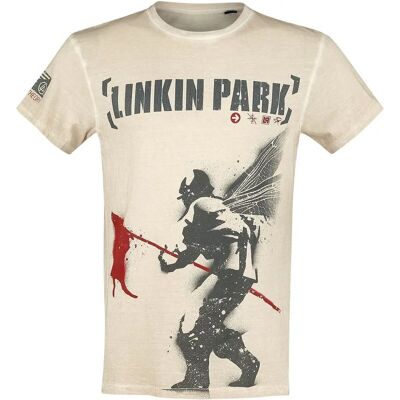 Linkin Park Hybrid Theory Valkoinen T-paita - Lyhythihainen - Mies Linkin Park Hybrid Theory Valkoinen T-paita - Lyhythihainen - Mies