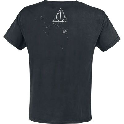 Harry Potter The Deathly Hallows Lyhythihainen T-paita - Miehet - Musta Harry Potter The Deathly Hallows Lyhythihainen T-paita - Miehet - Musta