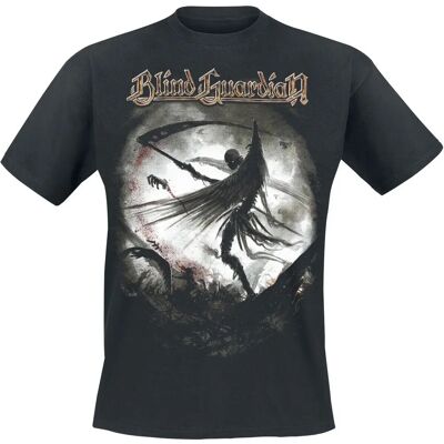 Blind Guardian Violent Shadows Kortærmet T-Shirt - Herre - Sort - Normal pasform Blind Guardian Violent Shadows Kortærmet T-Shirt - Herre - Sort - Normal pasform