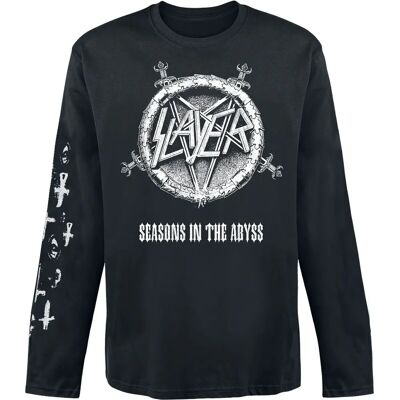 Slayer Seasons In The Abyss Langærmet T-shirt - Herre - Sort Slayer Seasons In The Abyss Langærmet T-shirt - Herre - Sort