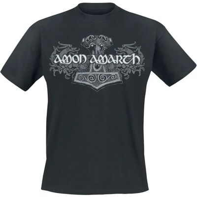 Amon Amarth Chevaux Viking T-Shirt Kurzarm - Herr - schwarz - 5XL Amon Amarth Chevaux Viking T-Shirt Kurzarm - Herr - schwarz - 5XL