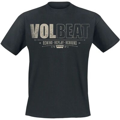 Volbeat - Abgenutztes Logo Kurzarm-T-Shirt - Herren Volbeat - Abgenutztes Logo Kurzarm-T-Shirt - Herren